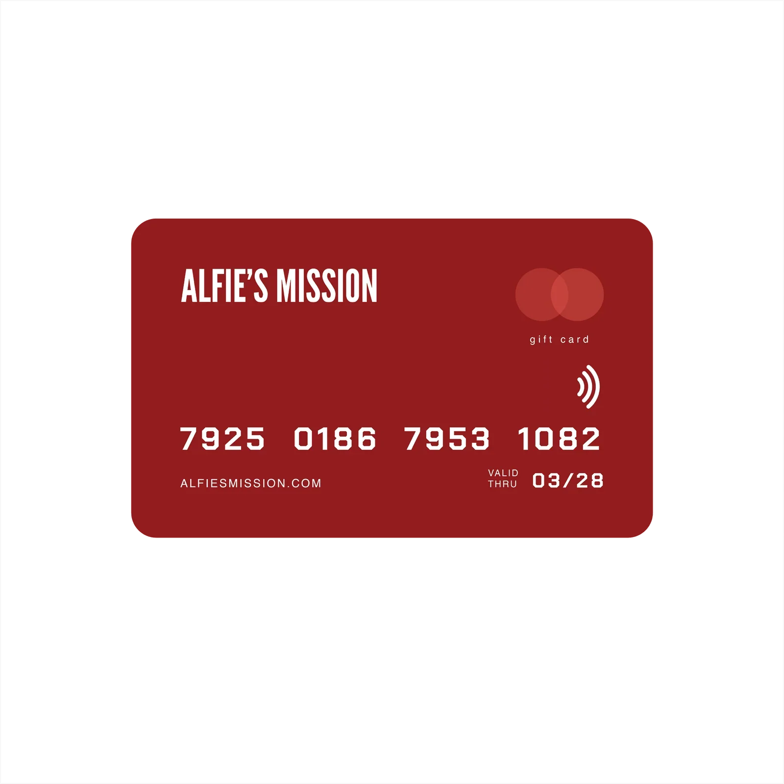 Alfie’s Gift Card